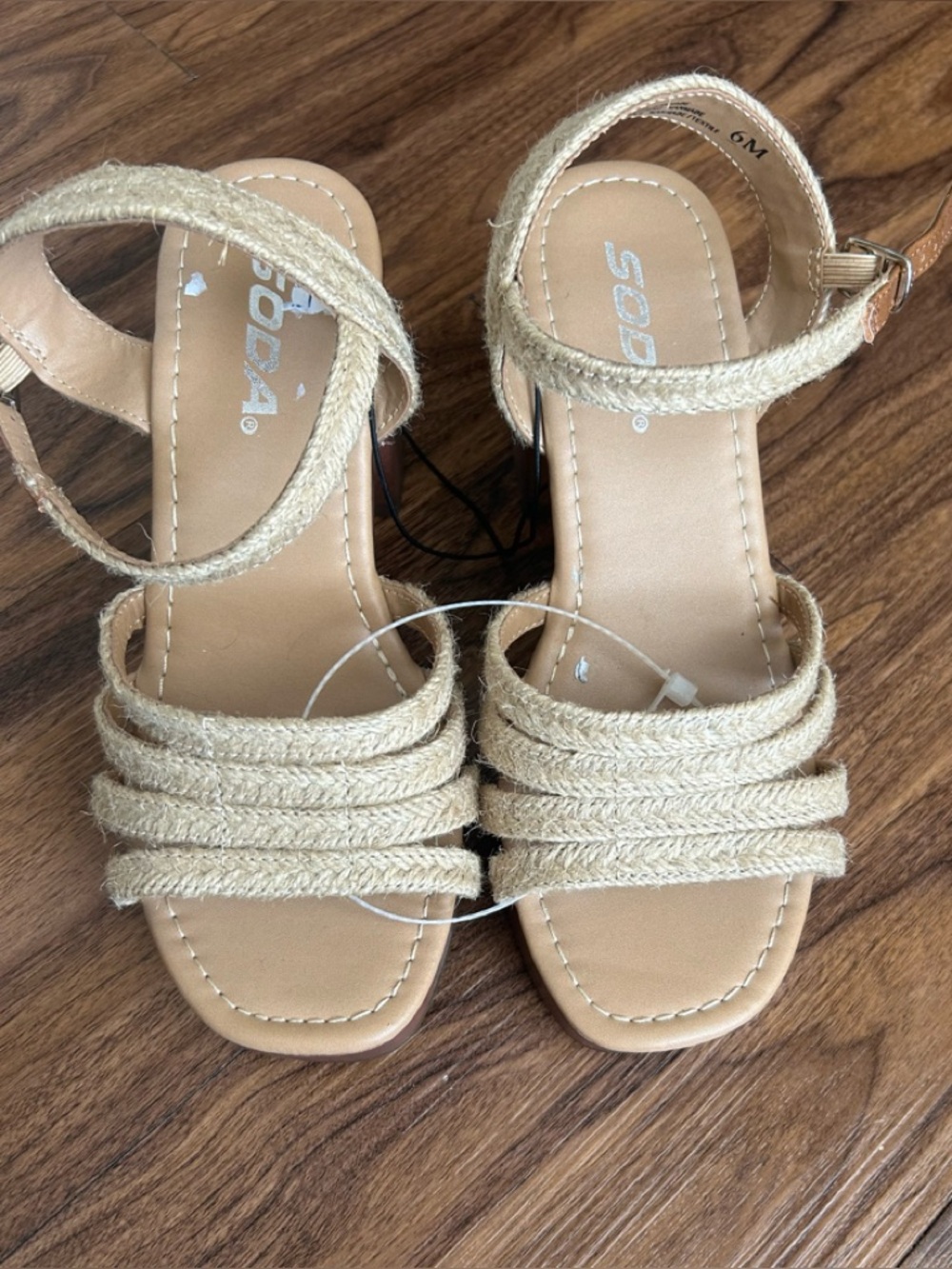 Soda Espadrilles Sandals. NEW